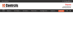Desktop Screenshot of iccontrols.com